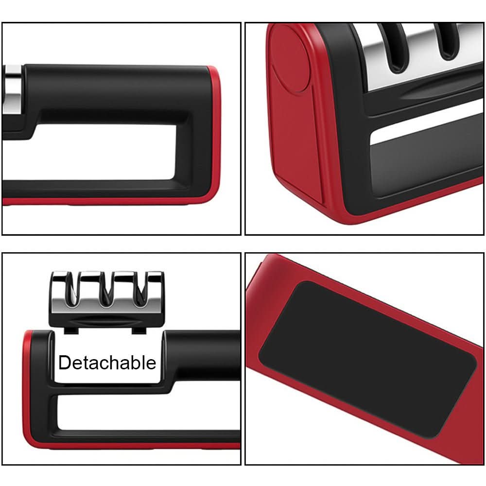 Professional Knife Sharpener Diamond Quick Professional 3 Stages Sharpener Knife Sharpening Tools Sharpening Stone - Eshtree