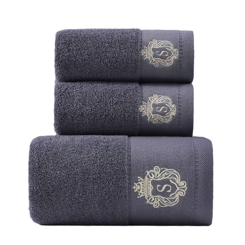 Pure Cotton Towels Three - piece With Hand Bath Towel Class - Eshtree