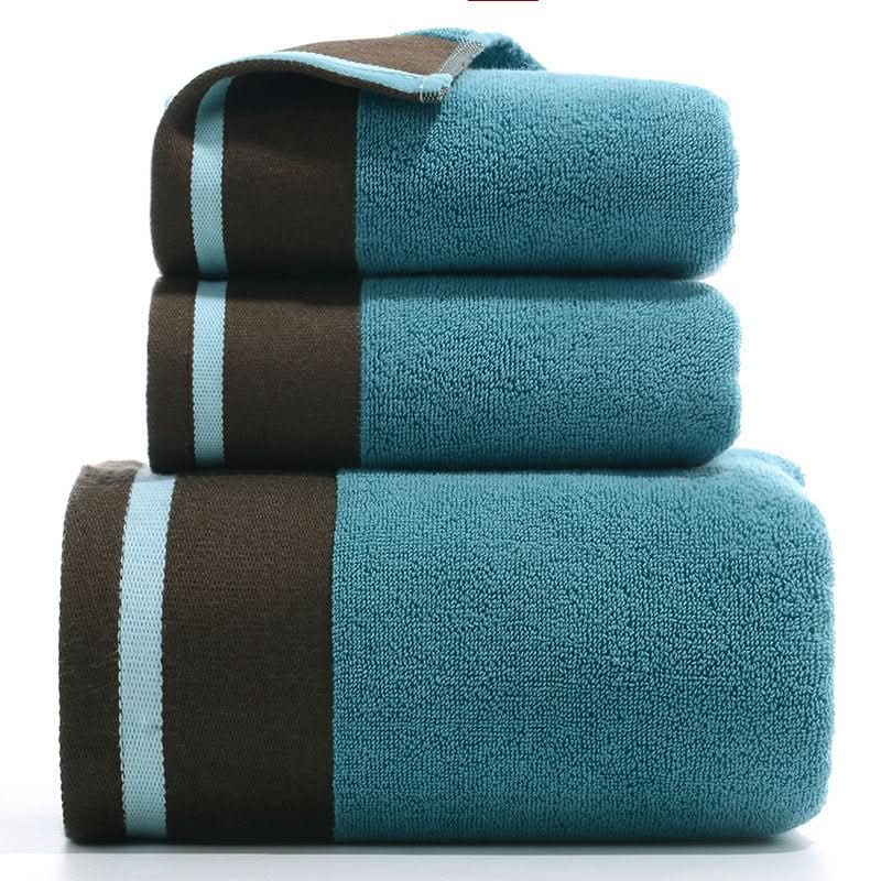 Pure Cotton Towels Three - piece With Hand Bath Towel Class - Eshtree