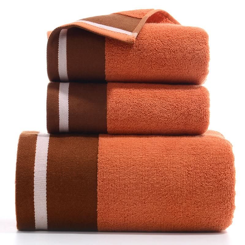 Pure Cotton Towels Three - piece With Hand Bath Towel Class - Eshtree