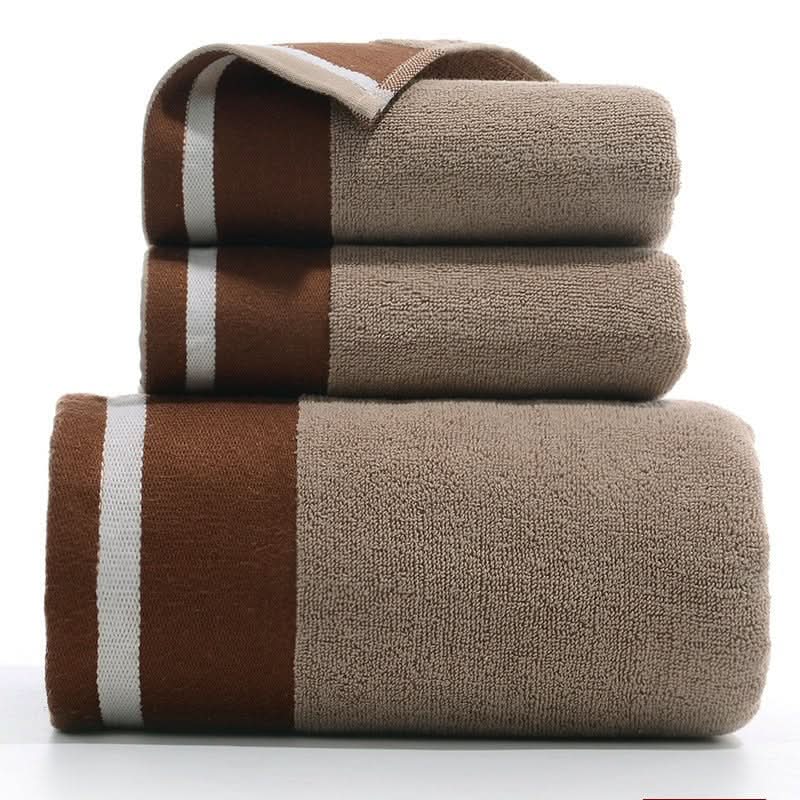 Pure Cotton Towels Three - piece With Hand Bath Towel Class - Eshtree