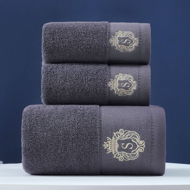 Pure Cotton Towels Three - piece With Hand Bath Towel Class - Eshtree