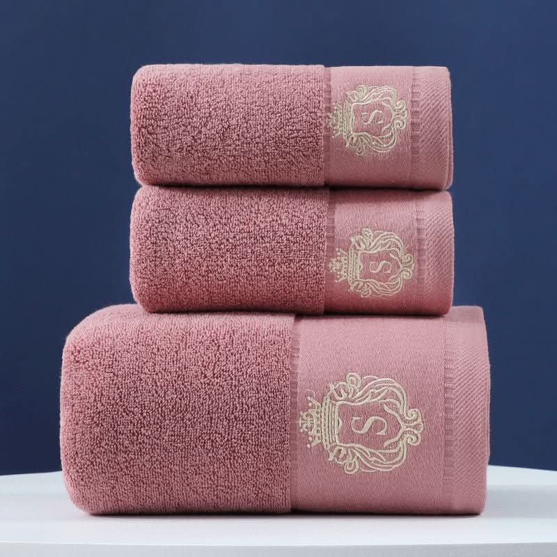 Pure Cotton Towels Three - piece With Hand Bath Towel Class - Eshtree