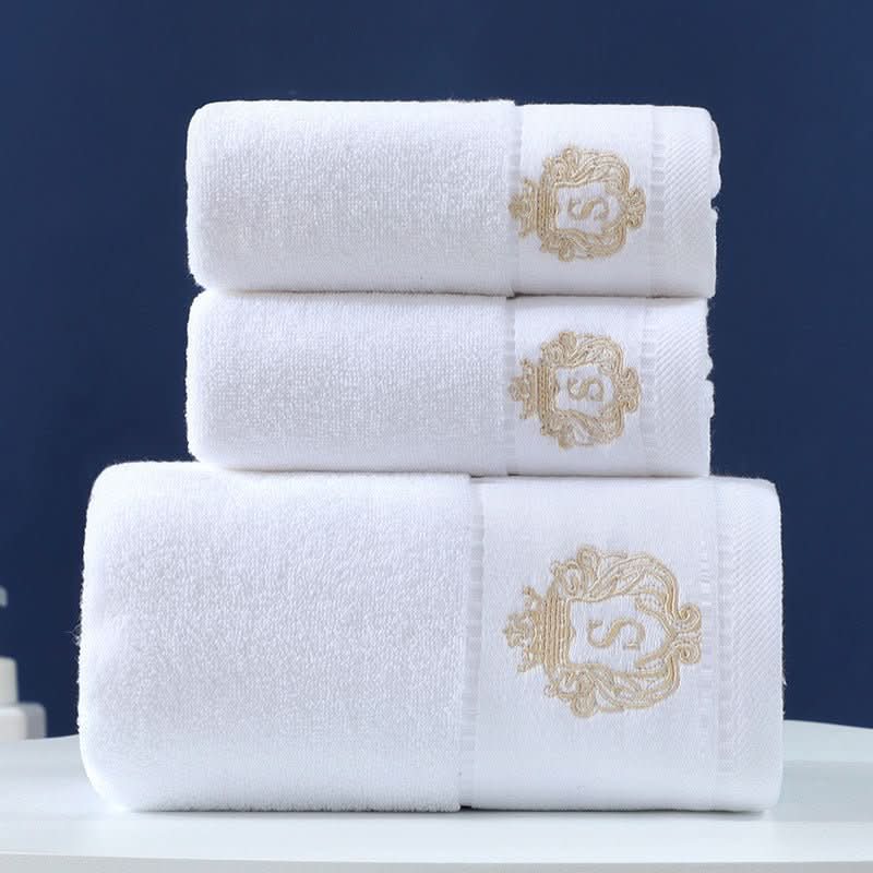 Pure Cotton Towels Three - piece With Hand Bath Towel Class - Eshtree
