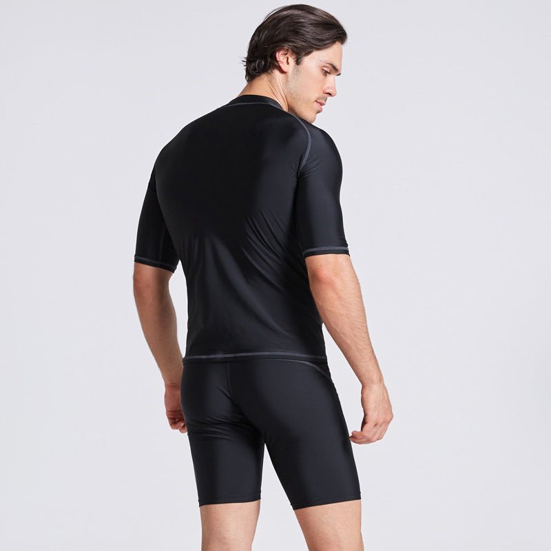 Quick - drying Half Sleeve Suit Swimsuit Snorkeling Surfing Wetsuit Suit - Eshtree