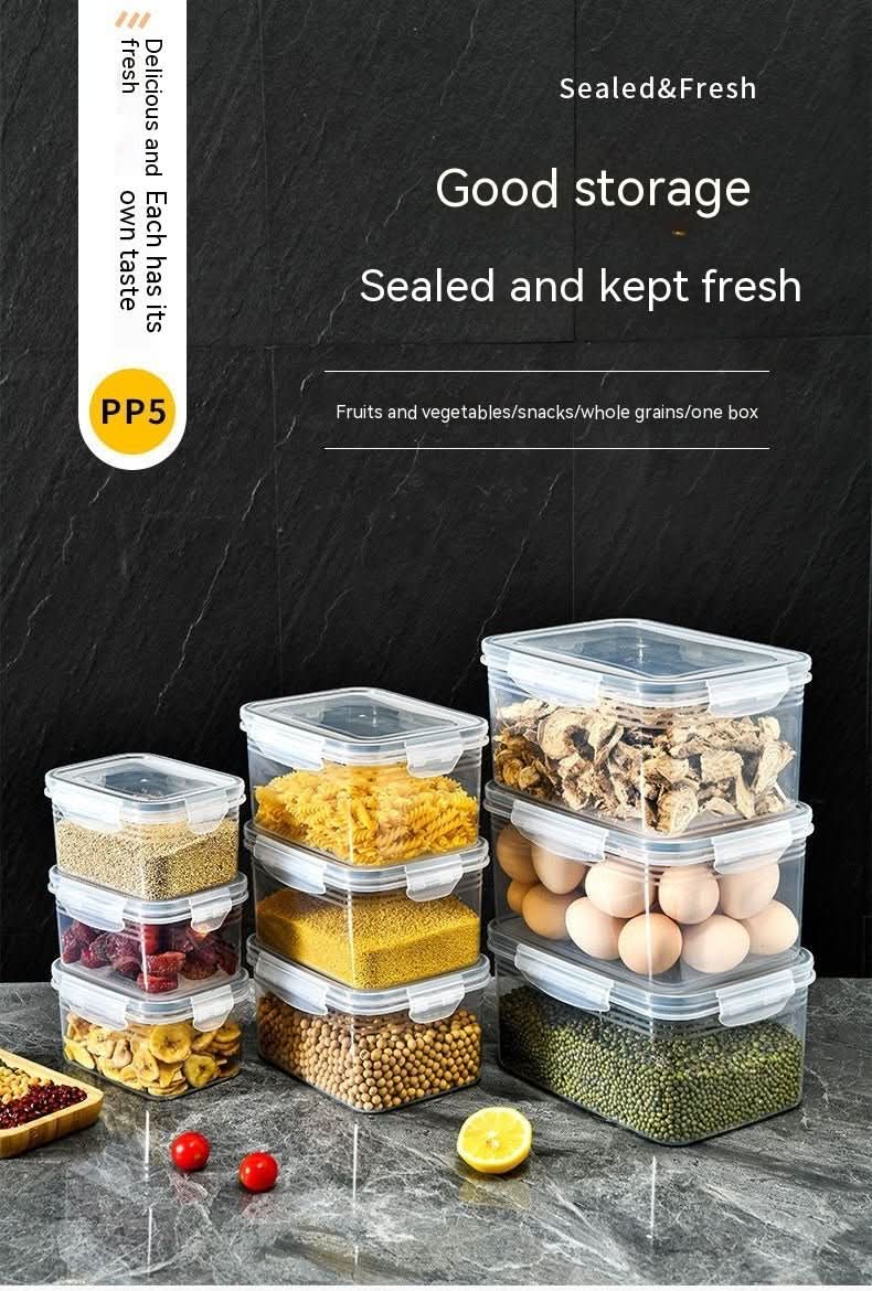 Refrigerator Storage Multifunctional Kitchen Fruit And Vegetable Sealed Box - Eshtree