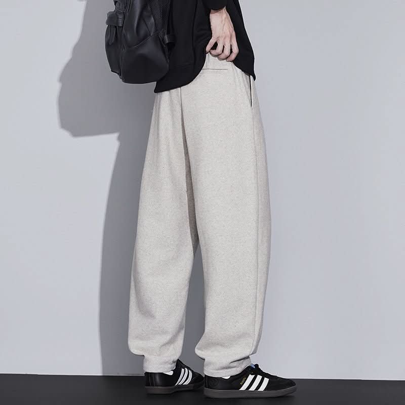 Retro Wool Casual Tapered Pants - Eshtree