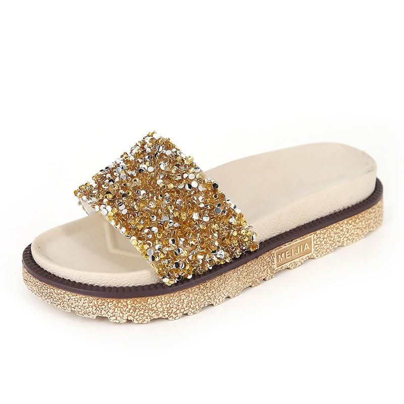 Rhinestone slippers - Eshtree