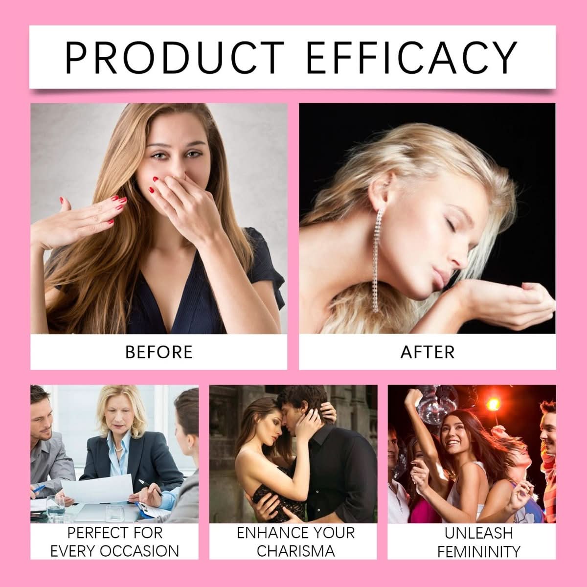 Rose Light Perfume Perfume Natural Portable Portable - Eshtree