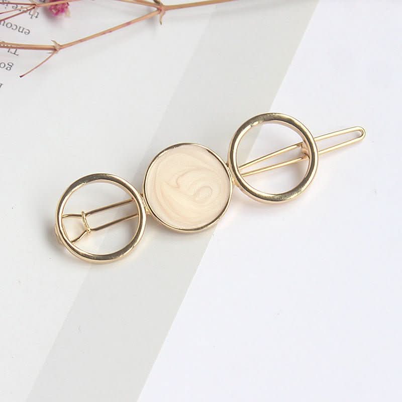 Round metal hairpin hair accessories - Eshtree