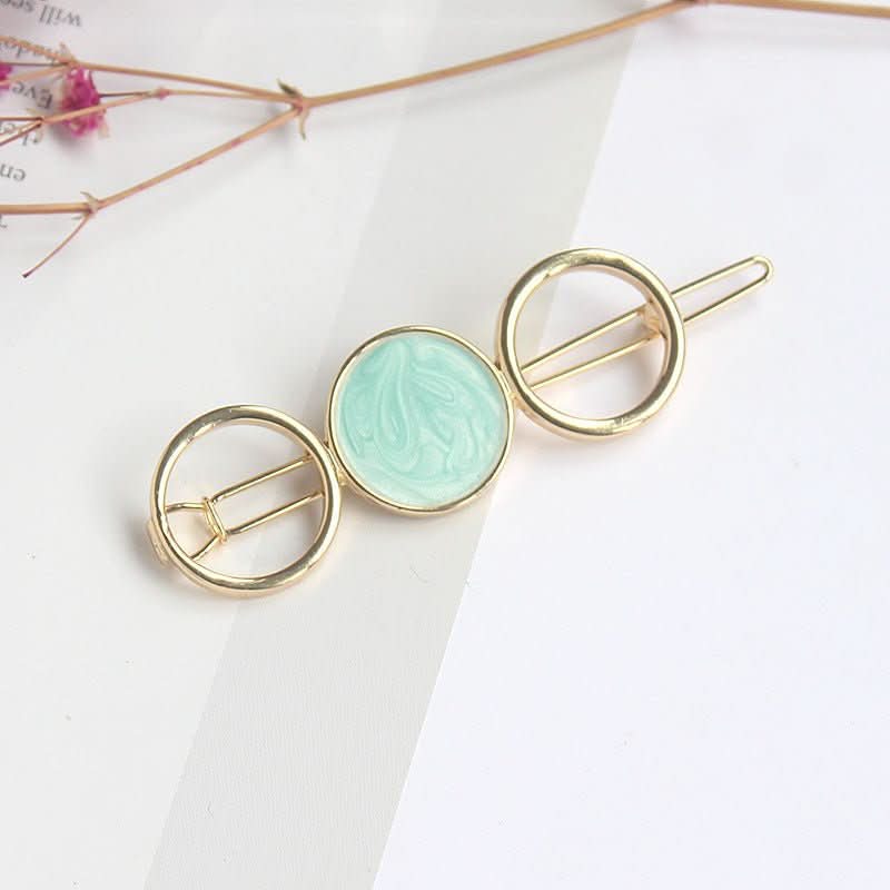 Round metal hairpin hair accessories - Eshtree