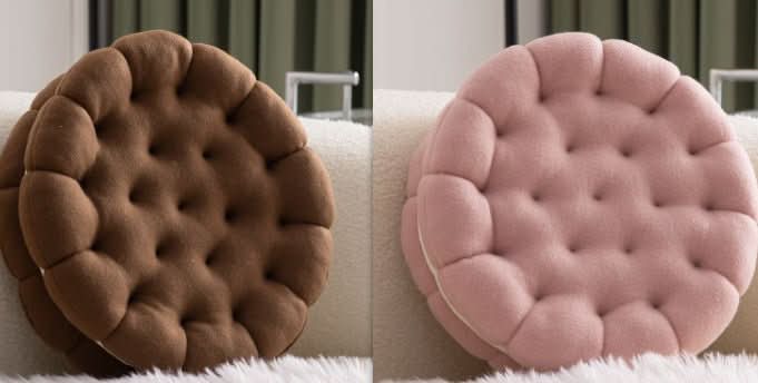 Sandwich Biscuit Pillow Creative Cute Sofa Cushion - Eshtree