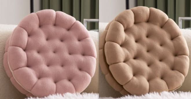 Sandwich Biscuit Pillow Creative Cute Sofa Cushion - Eshtree