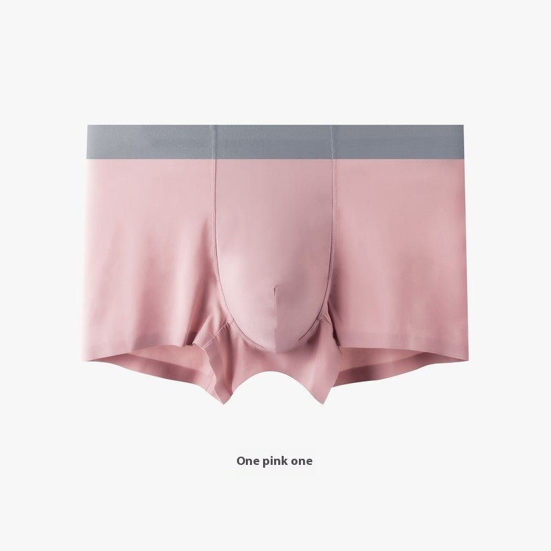 Seamless Men's Ice Silk Underwear Breathable Antibacterial - Eshtree