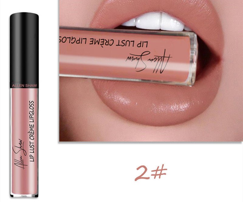 Silky Cream Texture Lip Gloss Aliexpress Shopee Cross - Border Exclusive Lip Glaze Lip Gloss Lipstick - Eshtree
