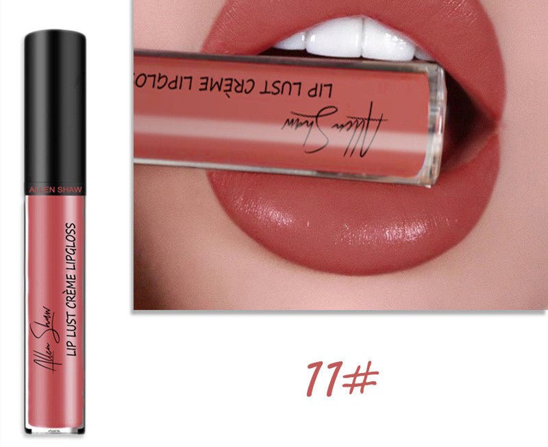 Silky Cream Texture Lip Gloss Aliexpress Shopee Cross - Border Exclusive Lip Glaze Lip Gloss Lipstick - Eshtree