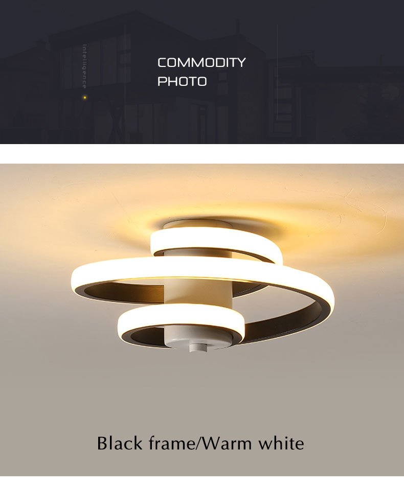 Simple and modern metal led lighting ceiling light - Eshtree