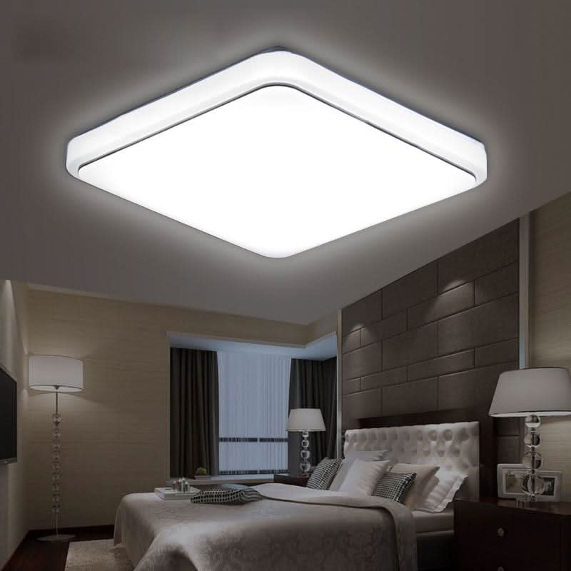 Simple Square Lighting Ceiling Lamp, Living Room Bedroom Lighting Ceiling Lamp - Eshtree