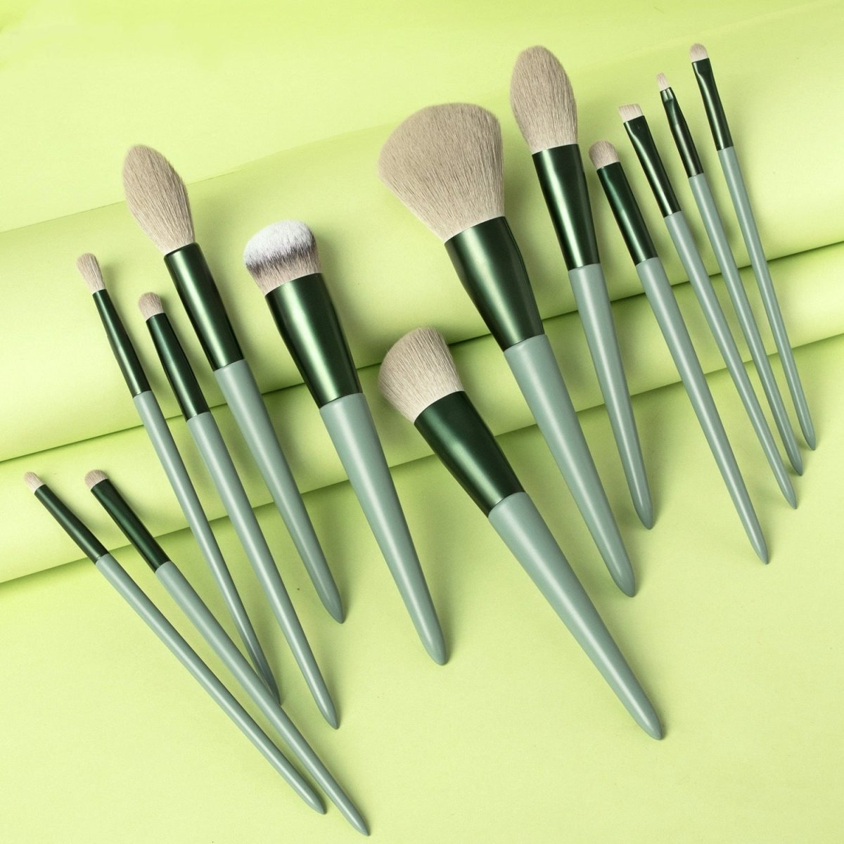 Single Makeup Eye Shadow Brush Tools Double - headed Champagne Gold Shadow - Eshtree