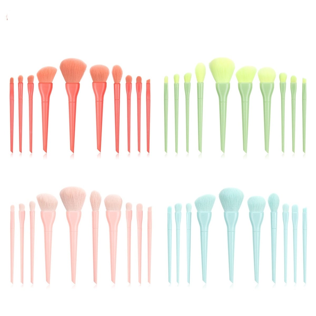 Single Makeup Eye Shadow Brush Tools Double - headed Champagne Gold Shadow - Eshtree