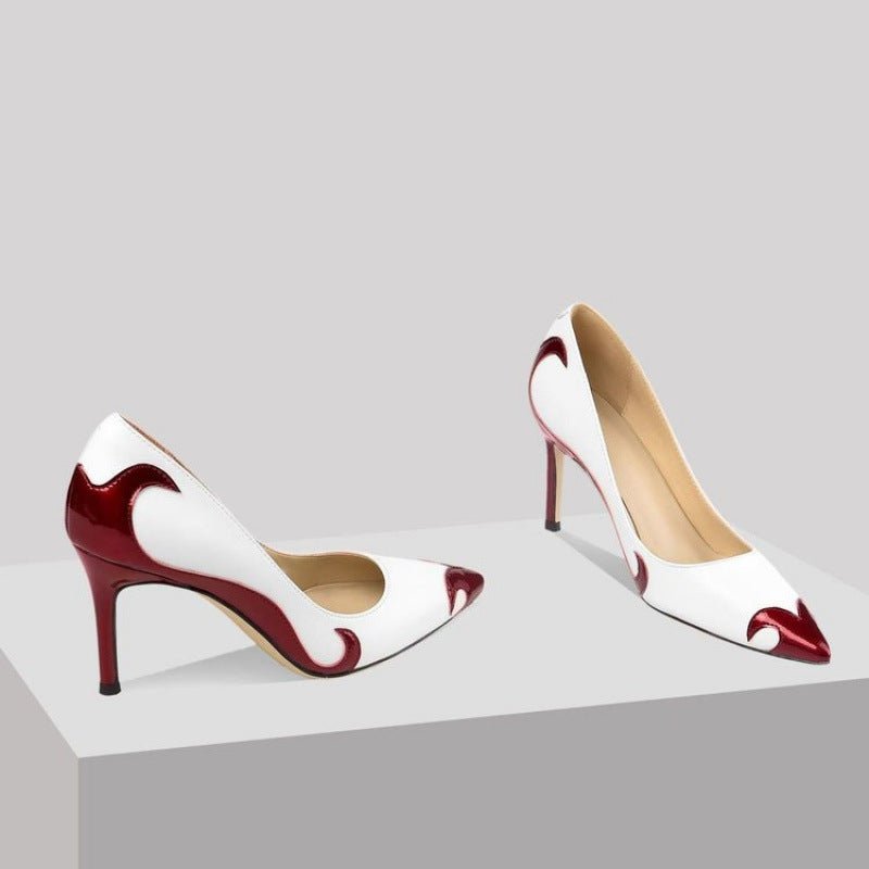 Small Niche High Heels With Pointed Toes And Thin Heels - Eshtree