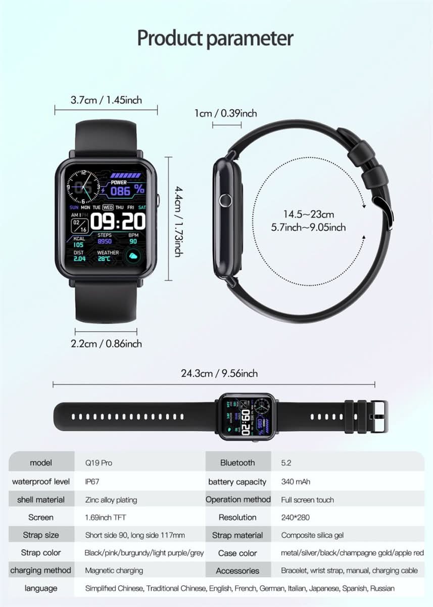 Smart waterproof watch - Eshtree