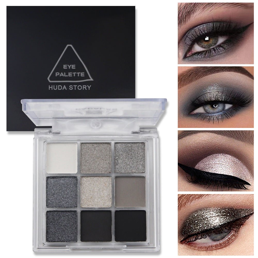 Smoked Nine - color Eye Shadow Plate - Eshtree