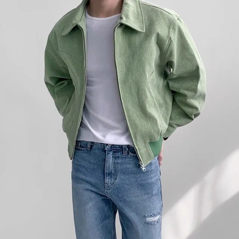 Spring And Autumn Loose Lapels Fashion Short Jacket Hong Kong Style Coat Fashion - Eshtree