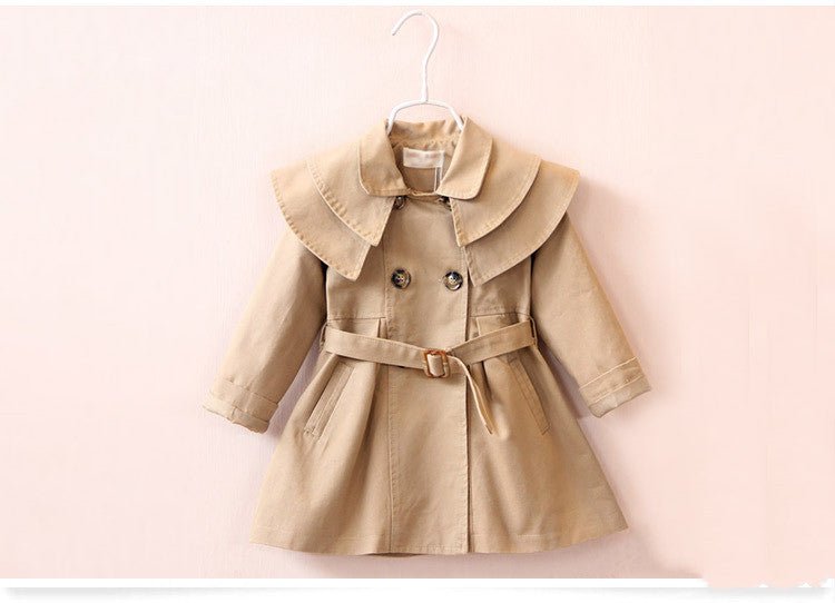 Spring And Autumn New Style Cotton Girl Windbreaker Korean Baby Jacket - Eshtree