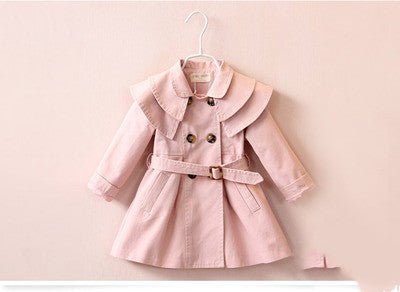 Spring And Autumn New Style Cotton Girl Windbreaker Korean Baby Jacket - Eshtree