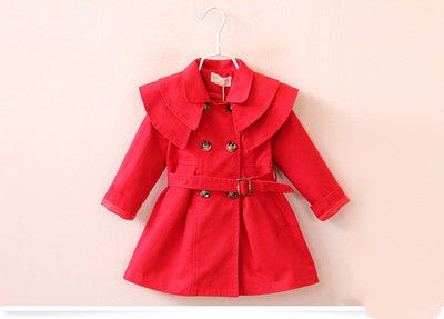Spring And Autumn New Style Cotton Girl Windbreaker Korean Baby Jacket - Eshtree