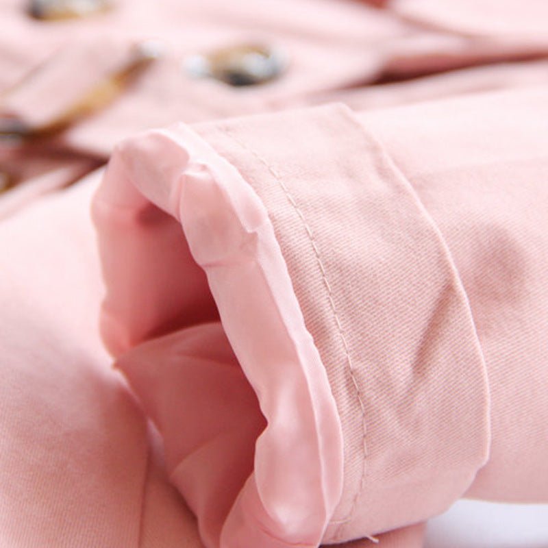 Spring And Autumn New Style Cotton Girl Windbreaker Korean Baby Jacket - Eshtree