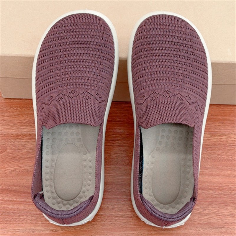 Spring Old Beijing Cloth Shoes Women Breathable Flat - Eshtree