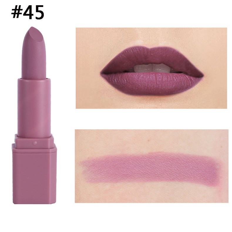 Square Tube Matte Lipstick Matte Square Tube Lip Makeup - Eshtree