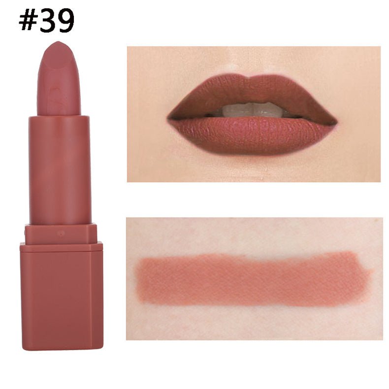 Square Tube Matte Lipstick Matte Square Tube Lip Makeup - Eshtree
