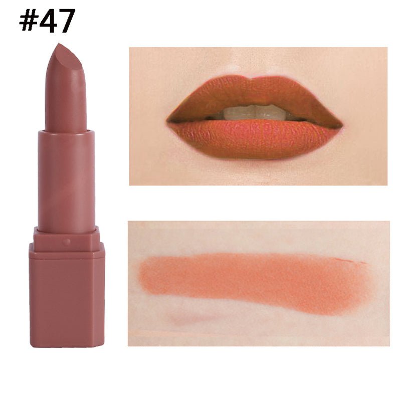 Square Tube Matte Lipstick Matte Square Tube Lip Makeup - Eshtree