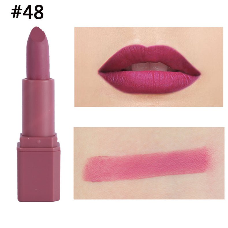 Square Tube Matte Lipstick Matte Square Tube Lip Makeup - Eshtree