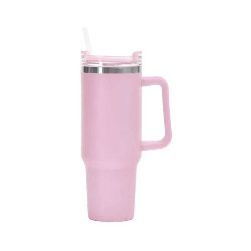 Stainless Steel Insulated Cup 40oz Straw Bingba - Eshtree