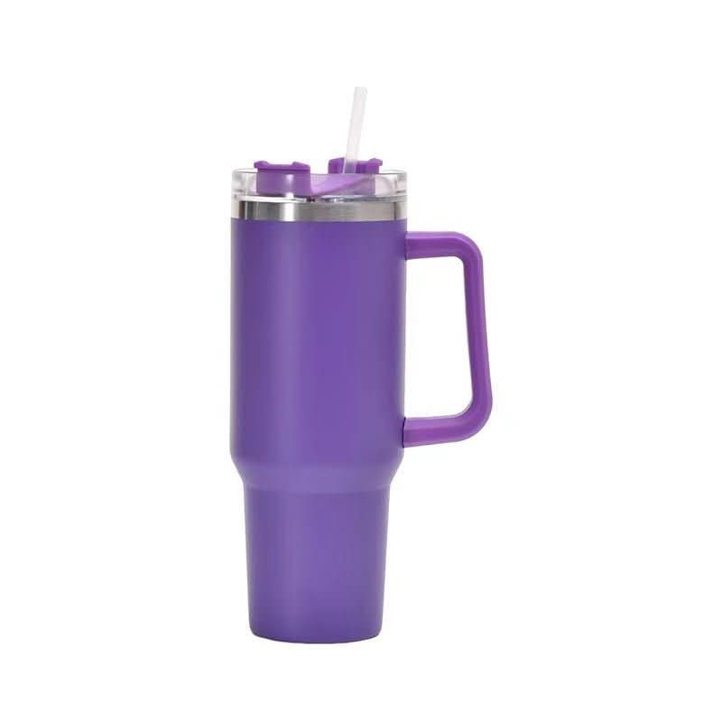 Stainless Steel Insulated Cup 40oz Straw Bingba - Eshtree