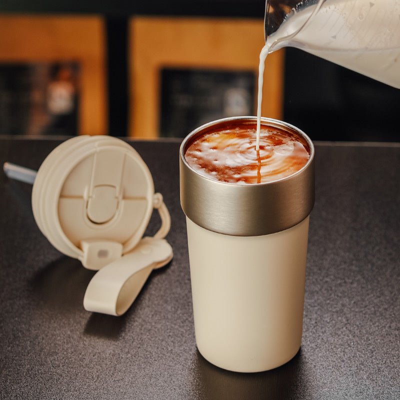 Stainless Steel Vacuum Cup Coffee Cup Portable Double Layer - Eshtree