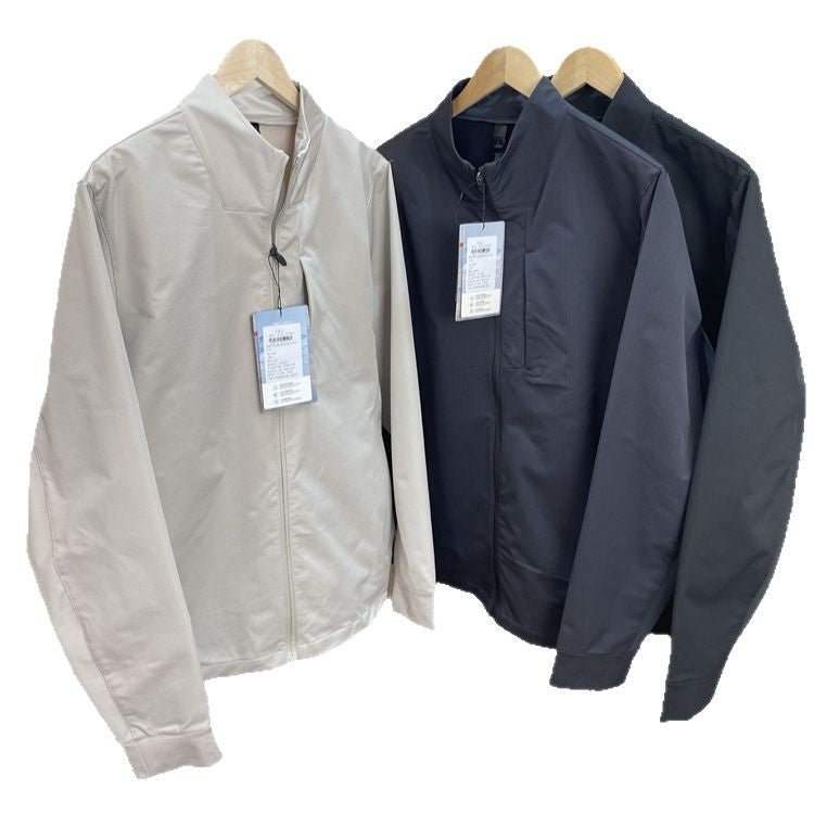 Stand Collar Sports Casual Jacket Coat For Men - Eshtree