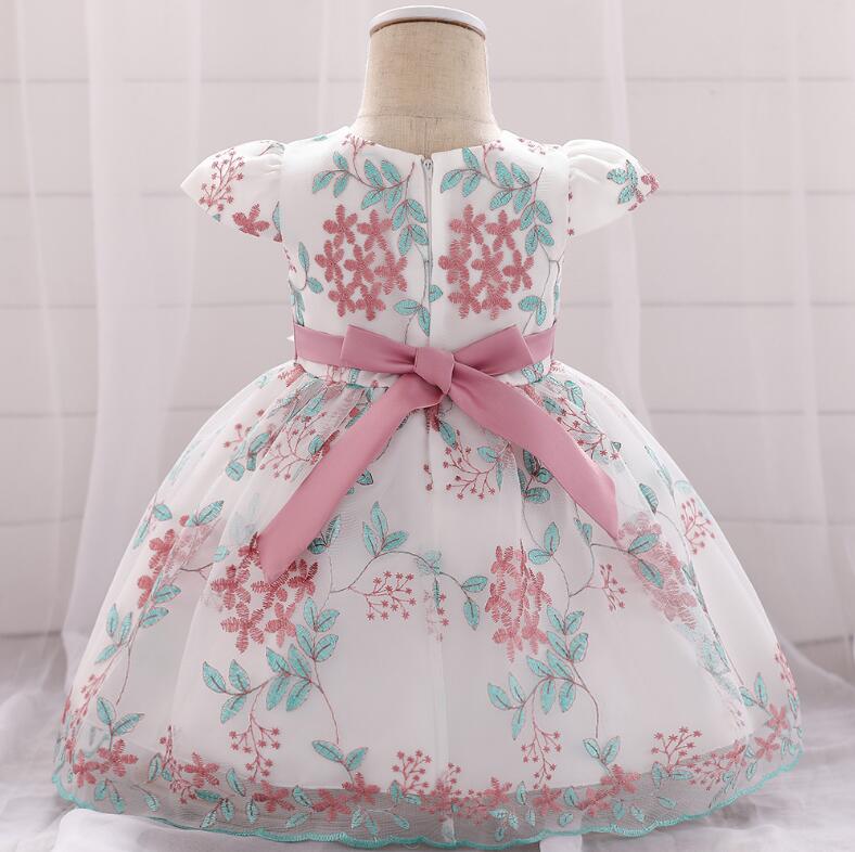 summer children's clothing new baby birthday party wedding dress skirt girls fluffy dress - Eshtree