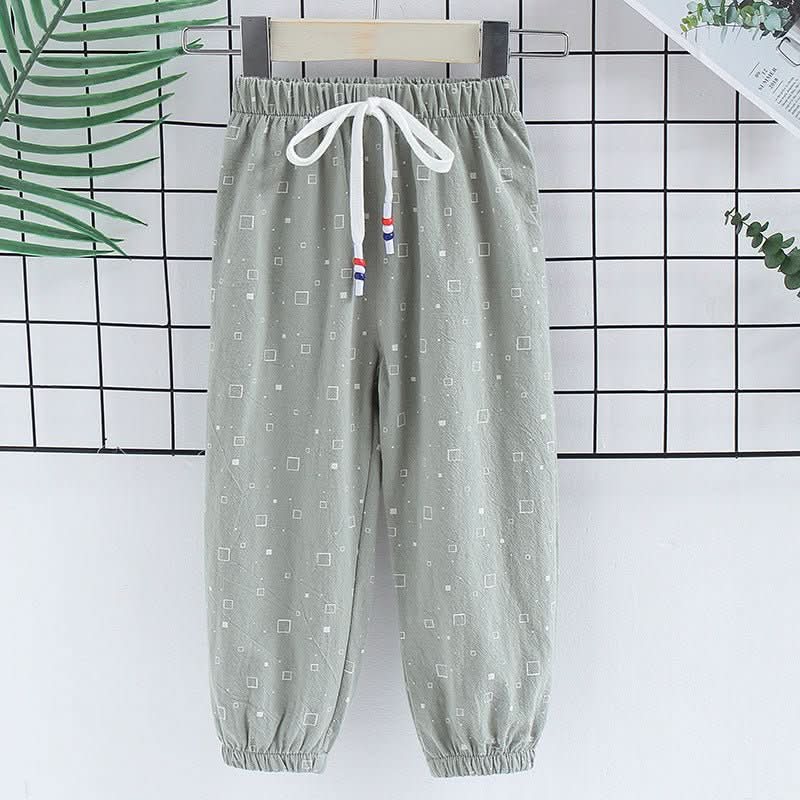 Summer New Korean Children's Clothing Children's Mosquito Pants, Western - Style Printed Casual Pants For Boys And Girls - Eshtree