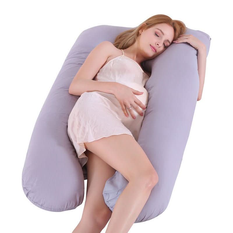 Summer Sleeping Support Pillow For Pregnant Women U Shape Maternity Pillows Pregnancy Ice Silk - Eshtree