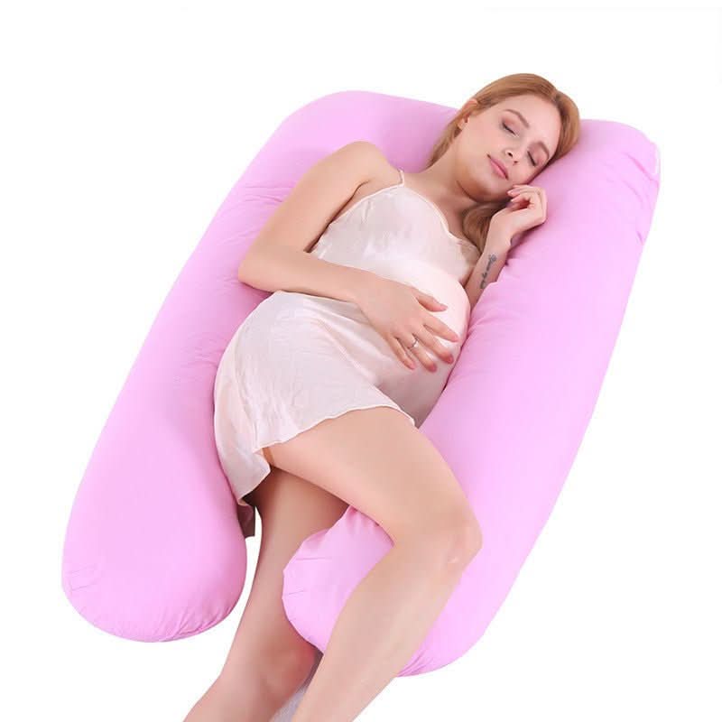 Summer Sleeping Support Pillow For Pregnant Women U Shape Maternity Pillows Pregnancy Ice Silk - Eshtree