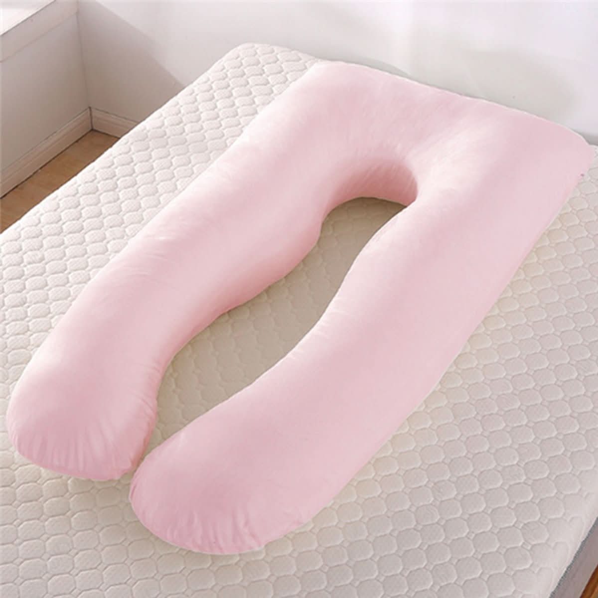 Summer Sleeping Support Pillow For Pregnant Women U Shape Maternity Pillows Pregnancy Ice Silk - Eshtree