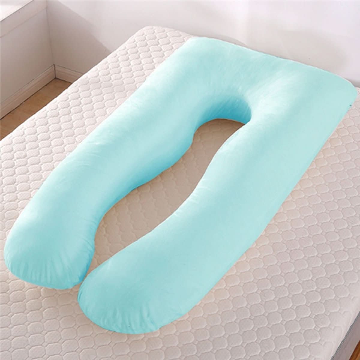 Summer Sleeping Support Pillow For Pregnant Women U Shape Maternity Pillows Pregnancy Ice Silk - Eshtree