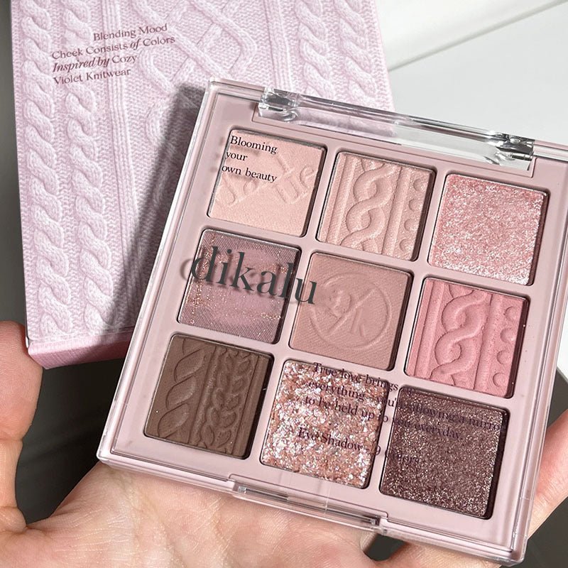 Sweaters Eye Shadow Plate Earth Color Matte - Eshtree