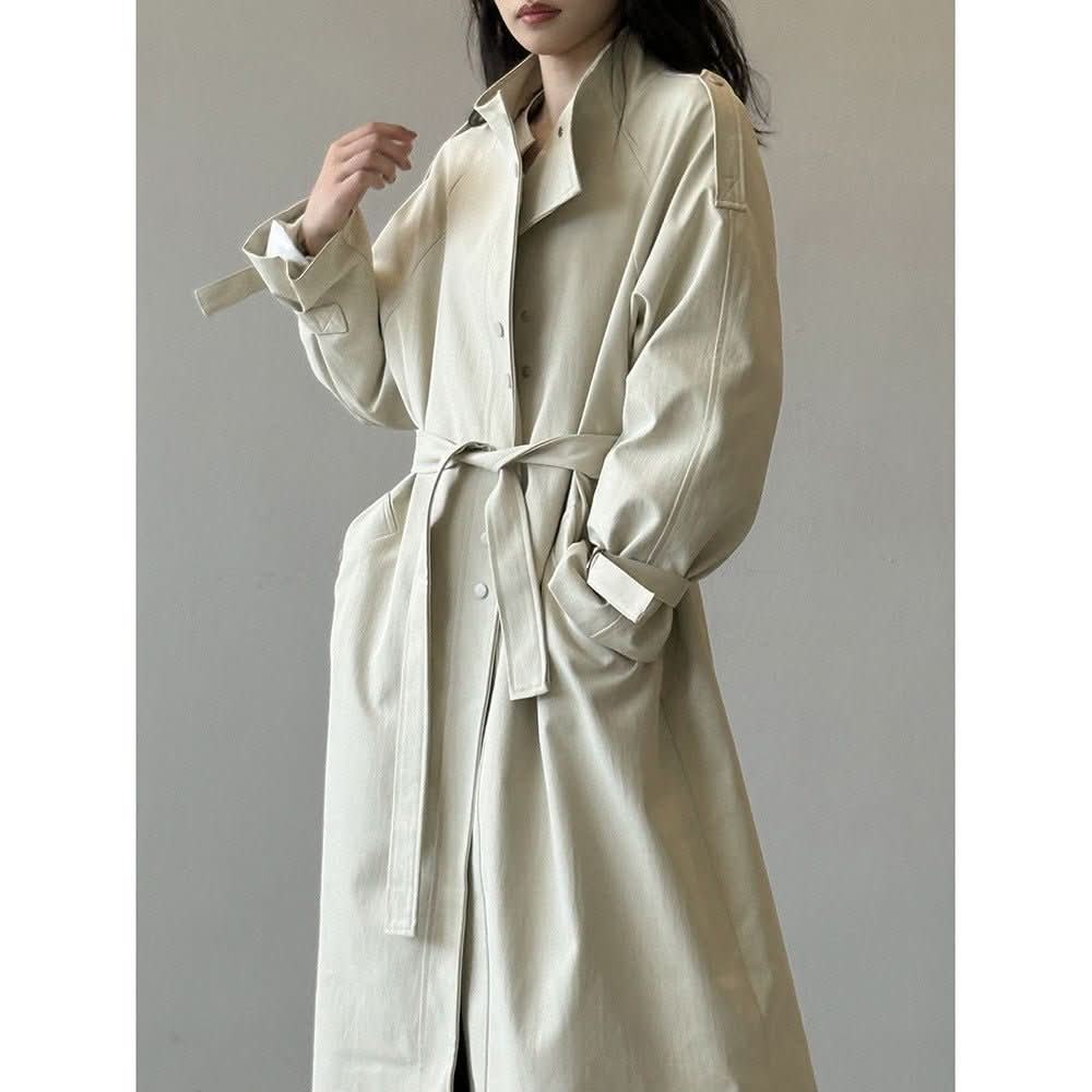 Temperament Commute Trench Coat For Women Autumn - Eshtree