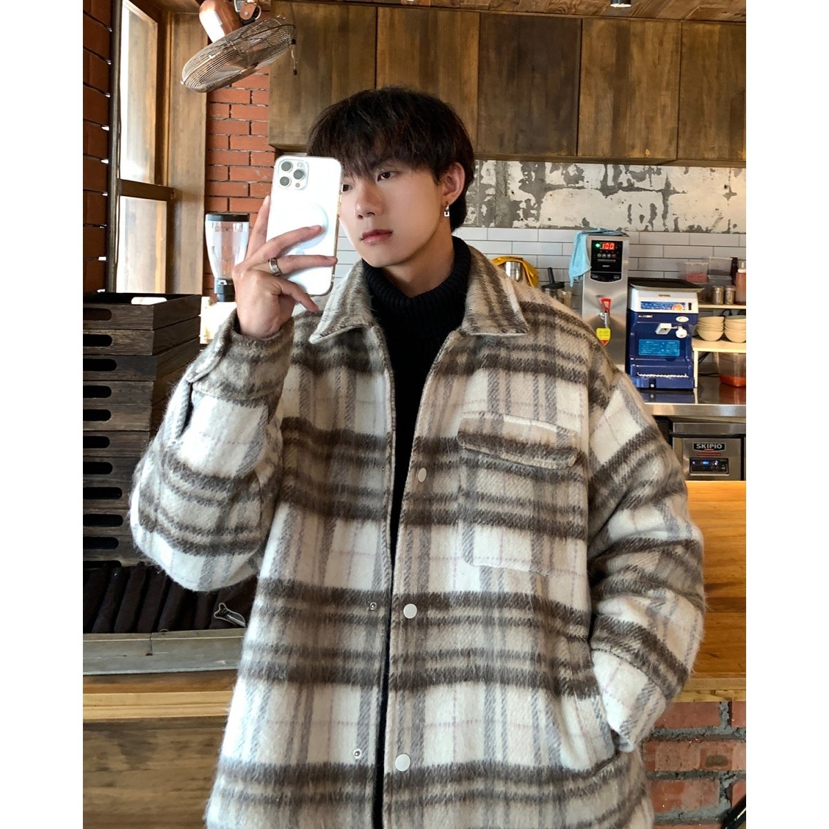 Thick Woolen Coat Men's Autumn And Winter - Eshtree